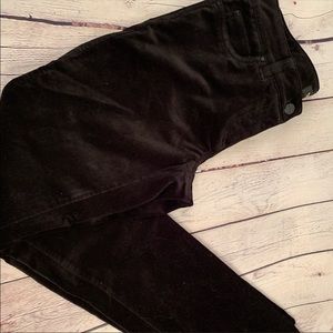 White House Black Market velvet jeans